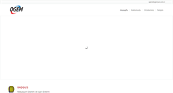 Desktop Screenshot of ogemsan.com.tr